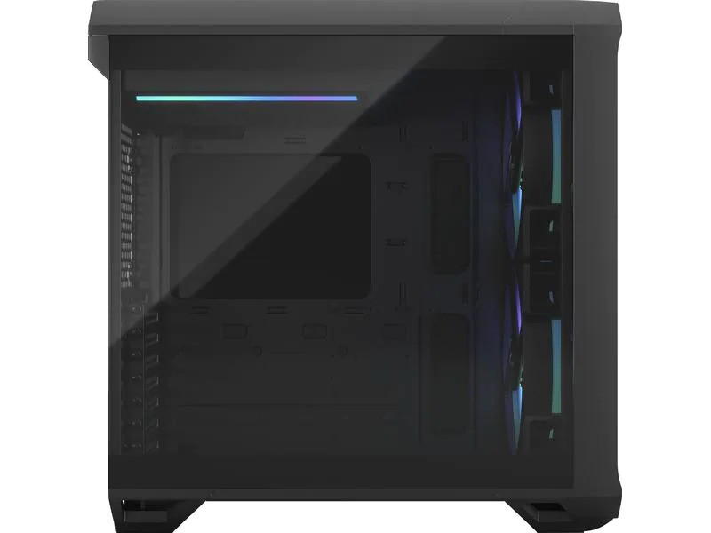 Fractal Design PC-Gehäuse Torrent Compact RGB TG Light Tint Schwarz