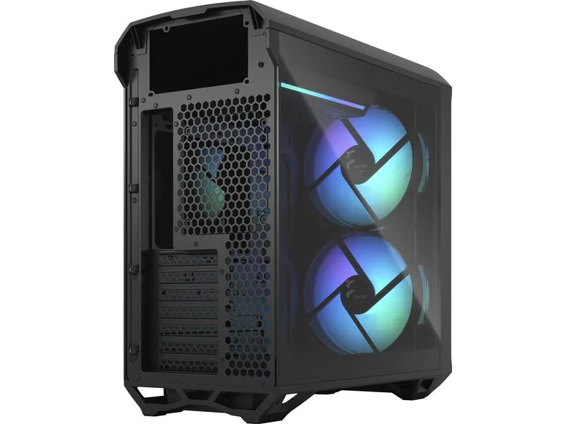 Fractal Design PC-Gehäuse Torrent Compact RGB TG Light Tint Schwarz