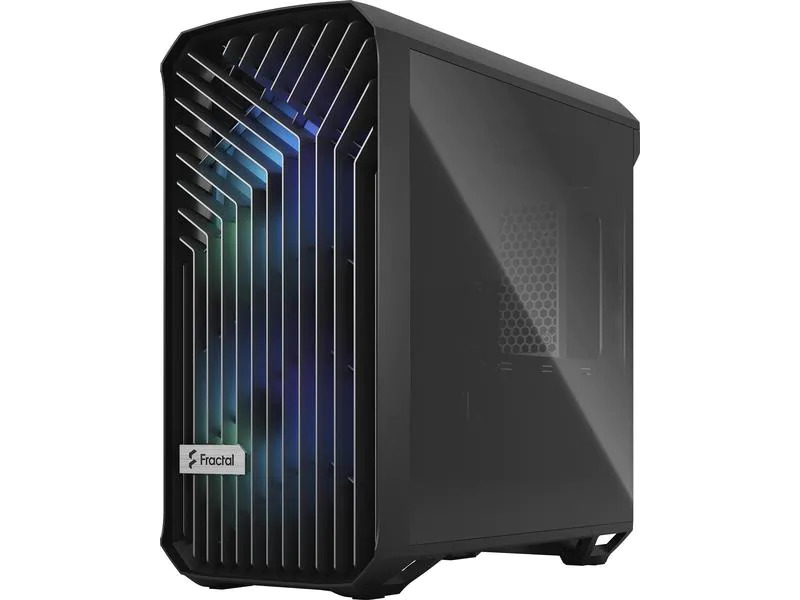 Fractal Design PC-Gehäuse Torrent Compact RGB TG Light Tint Schwarz