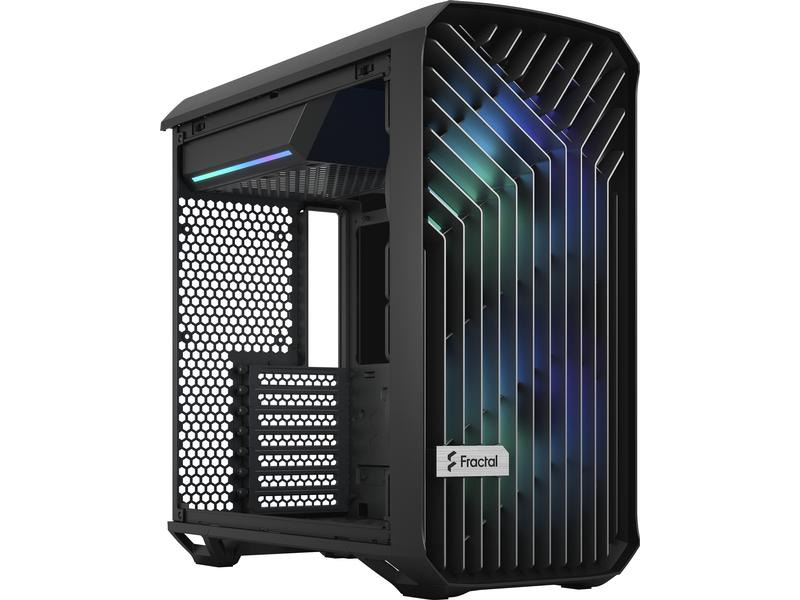 Fractal Design PC-Gehäuse Torrent Compact RGB TG Light Tint Schwarz