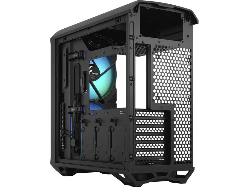 Fractal Design PC-Gehäuse Torrent Compact RGB TG Light Tint Schwarz