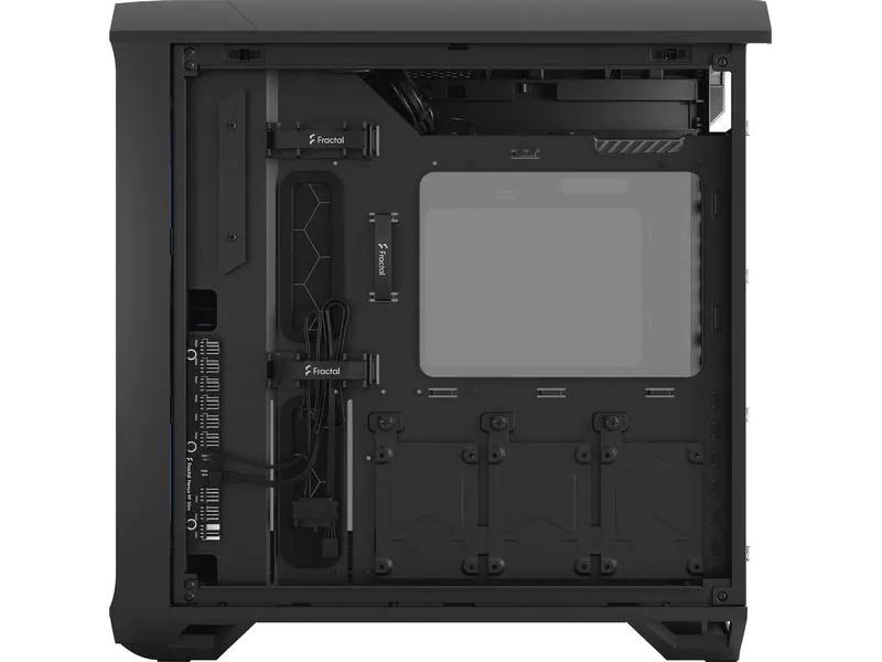 Fractal Design PC-Gehäuse Torrent Compact RGB TG Light Tint Schwarz
