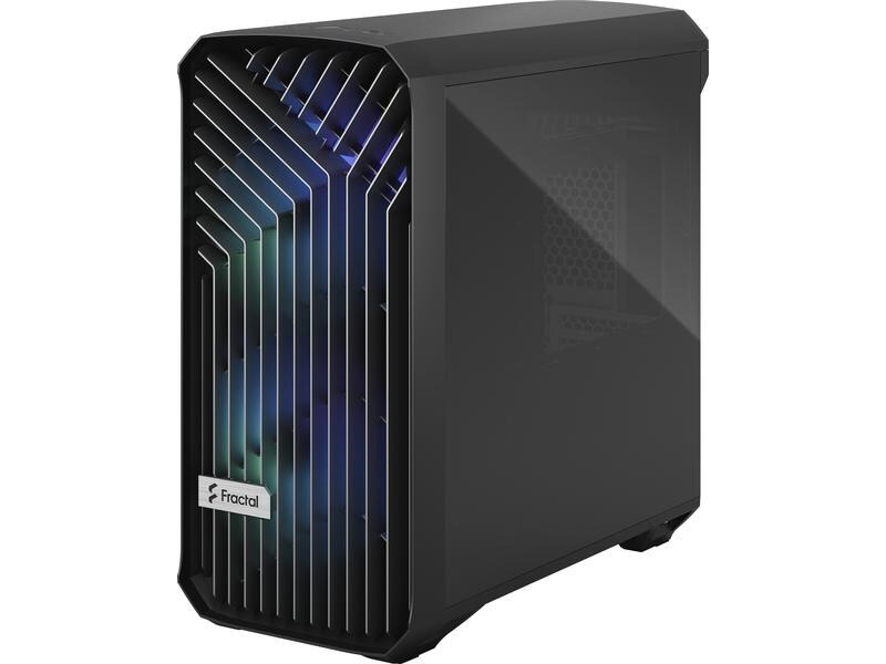 Fractal Design PC-Gehäuse Torrent Compact RGB TG Light Tint Schwarz