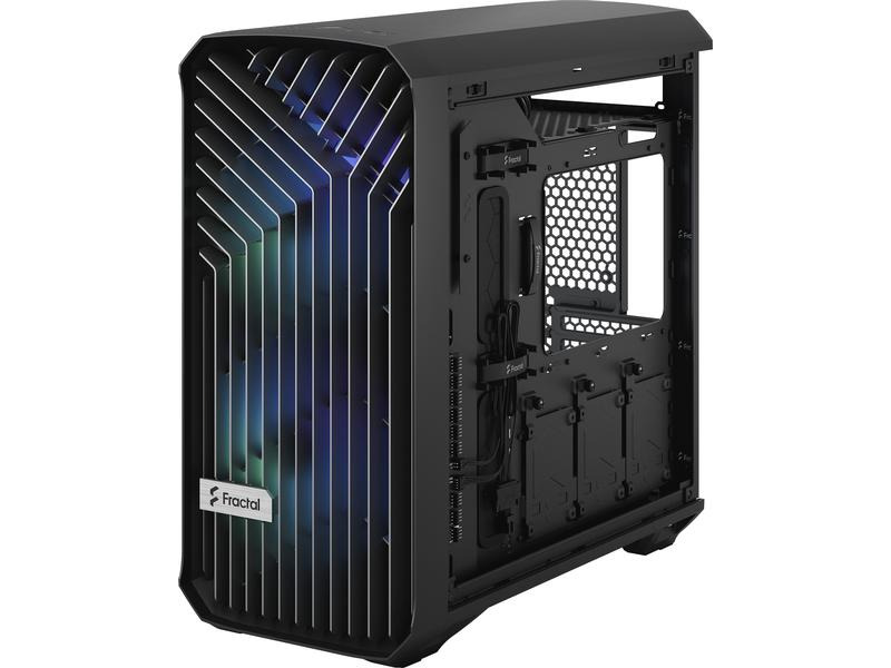 Fractal Design PC-Gehäuse Torrent Compact RGB TG Light Tint Schwarz