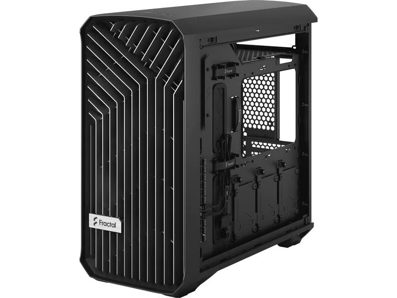 Fractal Design PC-Gehäuse Torrent Compact Solid Schwarz