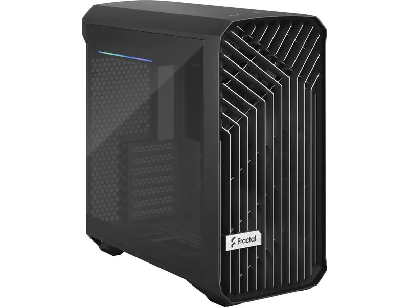 Fractal Design PC-Gehäuse Torrent Compact TG Dark Tint Schwarz
