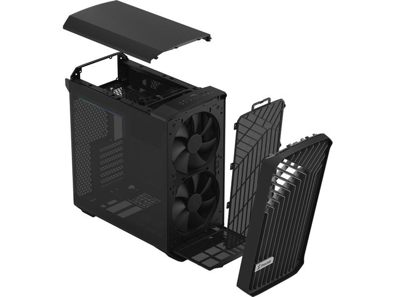 Fractal Design PC-Gehäuse Torrent Compact TG Dark Tint Schwarz