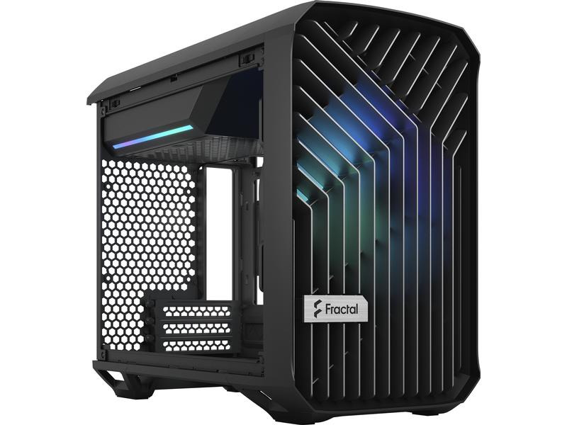 Fractal Design PC-Gehäuse Torrent Nano RGB TG Light Tint Schwarz
