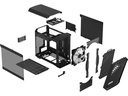 Fractal Design PC-Gehäuse Torrent Nano RGB TG Light Tint Schwarz