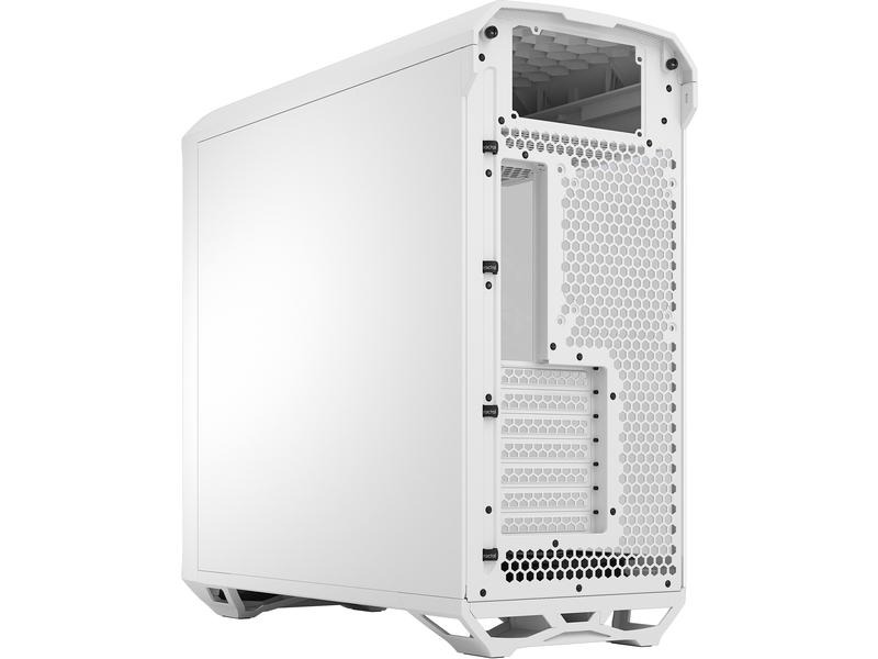 Fractal Design PC-Gehäuse Torrent TG Clear Weiss