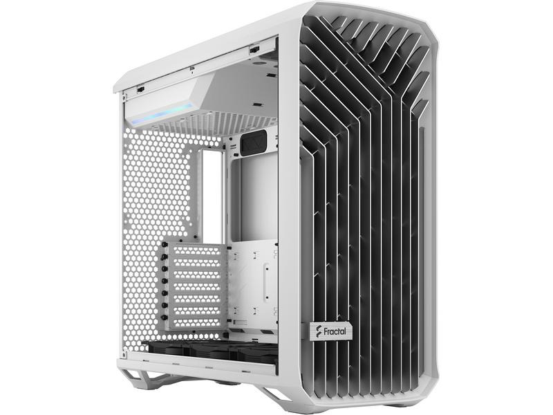 Fractal Design PC-Gehäuse Torrent TG Clear Weiss