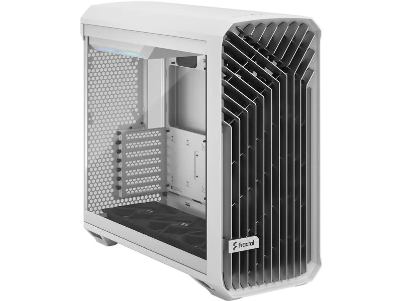 Fractal Design PC-Gehäuse Torrent TG Clear Weiss