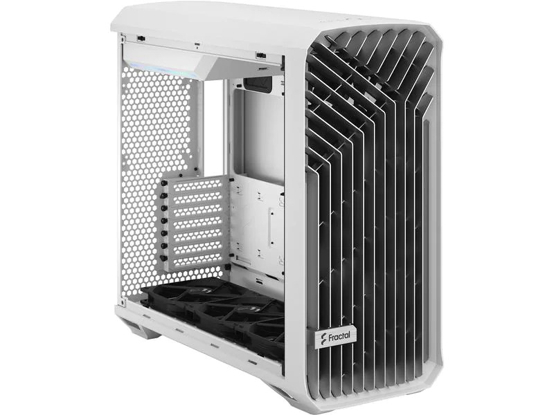 Fractal Design PC-Gehäuse Torrent TG Clear Weiss