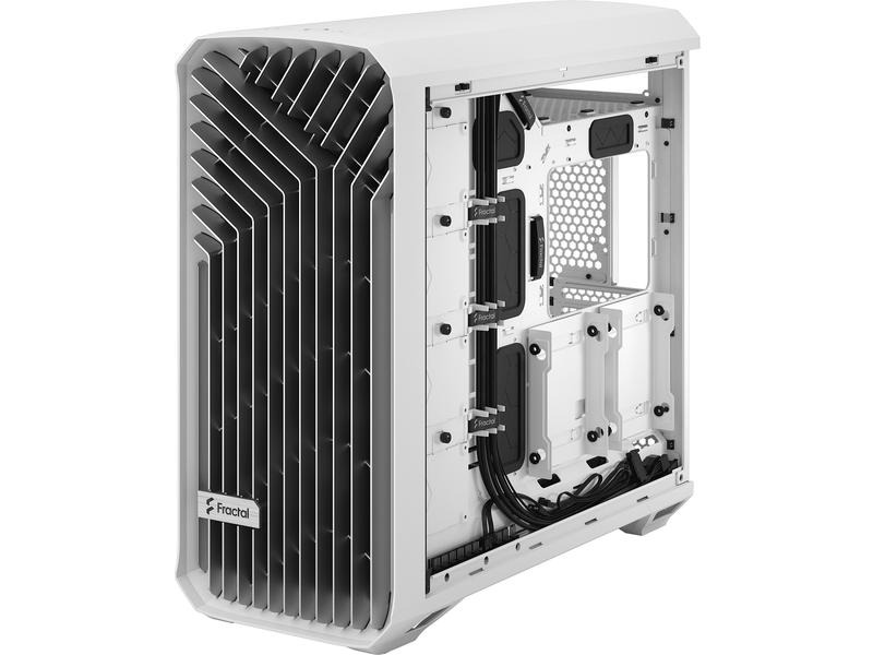 Fractal Design PC-Gehäuse Torrent TG Clear Weiss