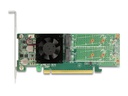 Delock Host Bus Adapter PCI Express x16 - 4x NVMe M.2 Key M