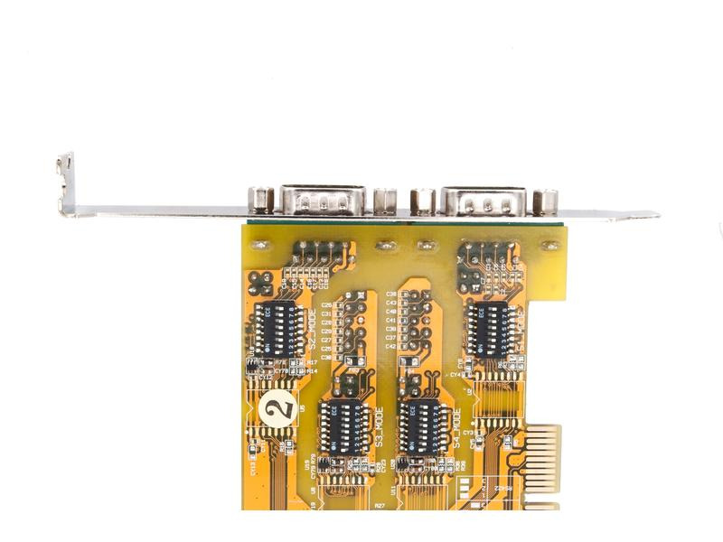 Exsys PCI-Karte 4x RS-232/422/485