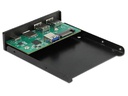 Delock Front Panel 64058 2x USB für 3.5-Schacht