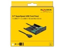 Delock Front Panel 64058 2x USB für 3.5-Schacht