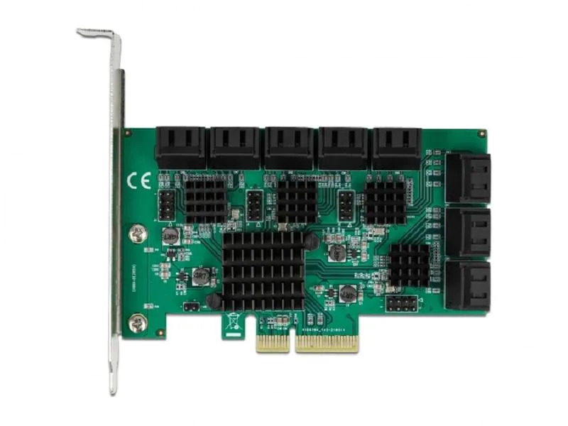 Delock PCI-Express-Karte 16 Port SATA