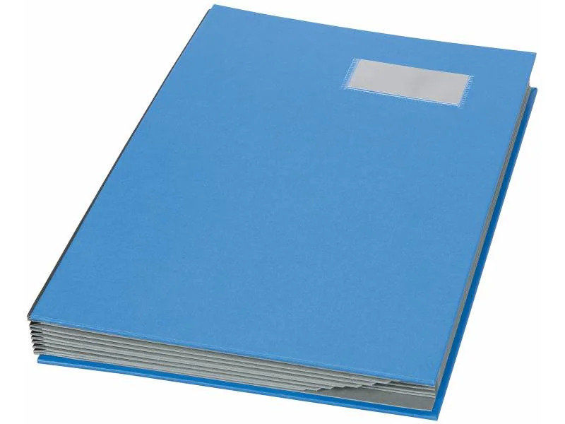 Biella Unterschriftenmappe A4 10-teilig, Blau