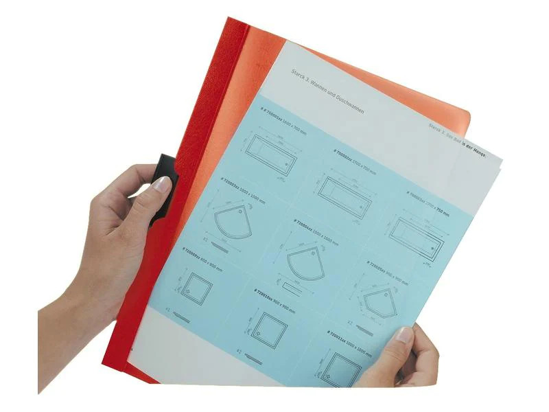 DURABLE Klemmhefter Duraclip 30 A4, Grün