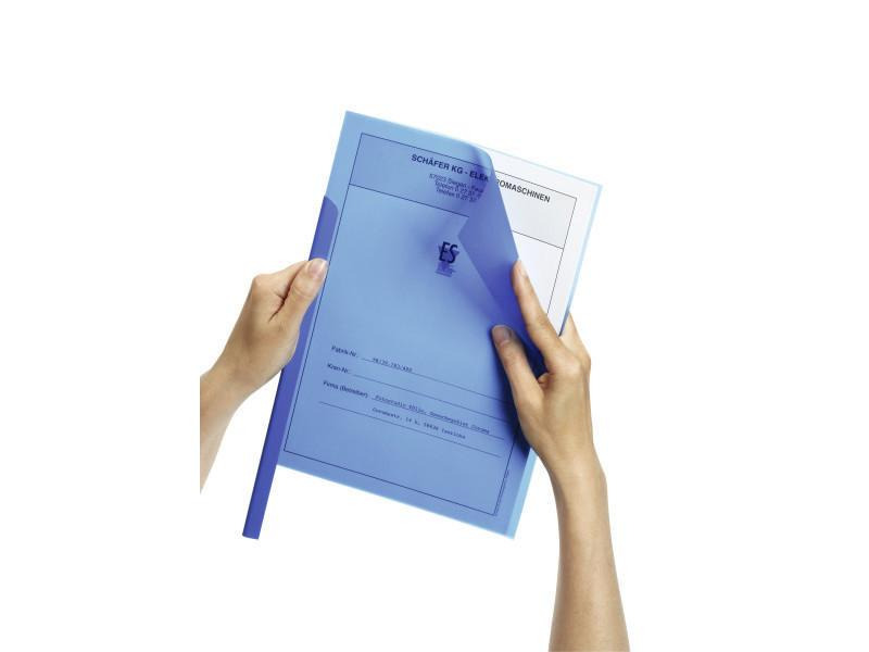 DURABLE Klemmschienenhülle A4 Transparent