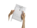 DURABLE Klemmschienenhülle A4 Transparent