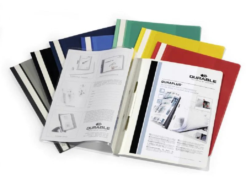 DURABLE Schnellhefter Duraplus A4+, Schwarz