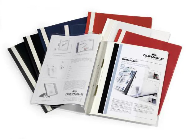 DURABLE Schnellhefter Duraplus Weiss