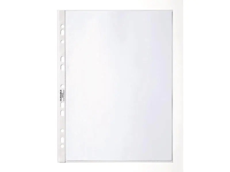DURABLE Zeigetasche A4 10 x Transparent