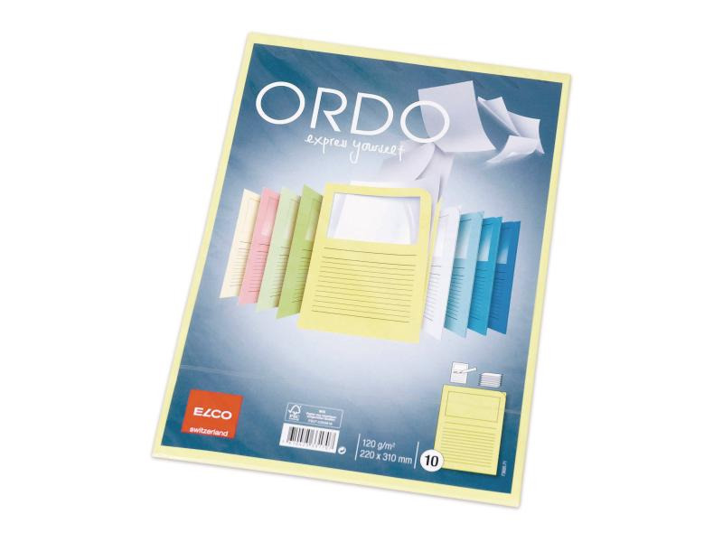 ELCO Sichthülle Ordo Classico A4 Grasgrün, 10 Stück