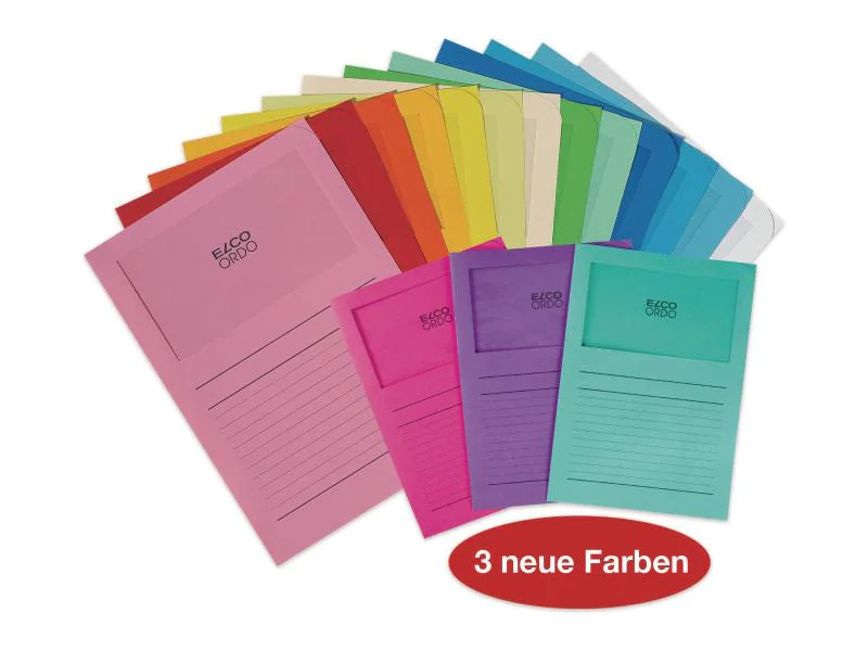 ELCO Sichthülle Ordo Classico A4 Rosa, 10 Stück