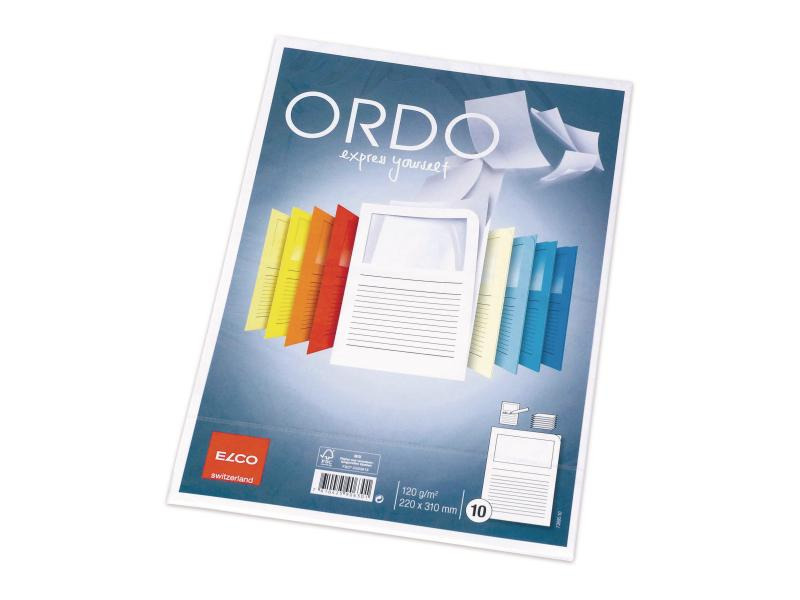 ELCO Sichthülle Ordo Classico A4 Weiss, 10 Stück