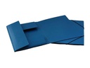 EROLA Gummibandmappe Pressspan A4 Blau, 1 Stück