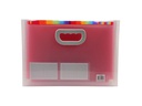 Exacompta Fächermappe Crystal 33 x 23.5 cm, Transparent