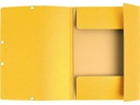 Exacompta Gummibandmappe A4 Gelb, 250 Blatt