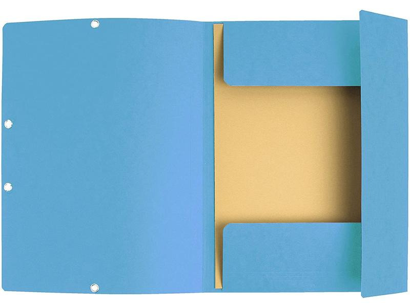 Exacompta Gummibandmappe A4 Türkis, 250 Blat