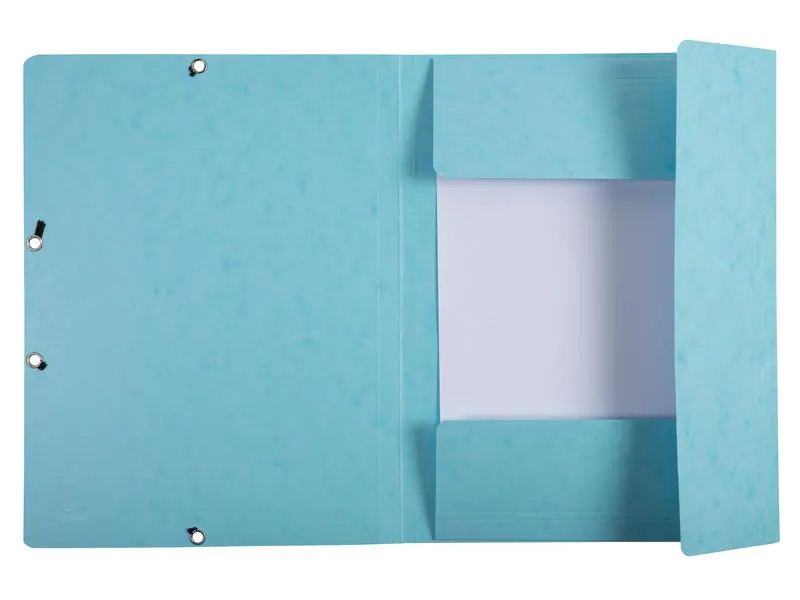 Exacompta Gummibandmappe Aquarel A4, Pastellblau