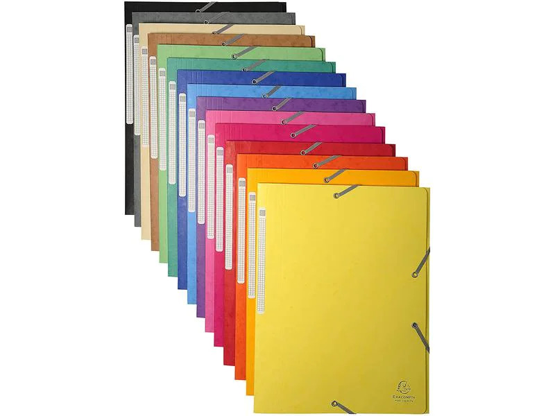 Exacompta Gummibandmappe Maxi A4 Gelb