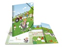 HERMA Gummibandmappe Bauernhof A3, Mehrfarbig