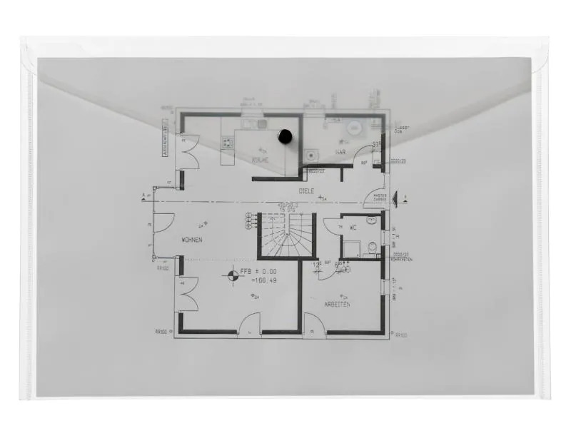 Kolma Dokumentenmappe Easy A3 KolmaFlex Transparent