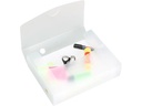 Kolma Dokumentenmappe Sammelbox Easy A4 Transparent, 7.5 cm