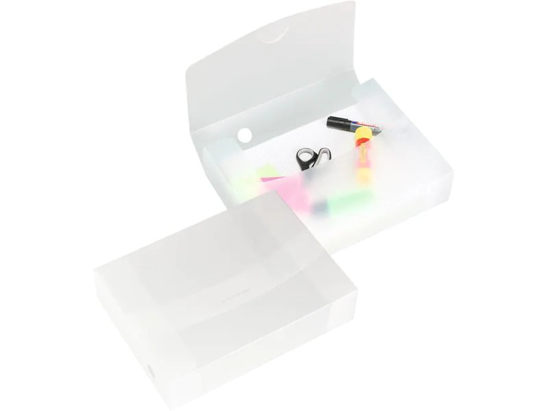 Kolma Dokumentenmappe Sammelbox Easy A4 Transparent, 7.5 cm
