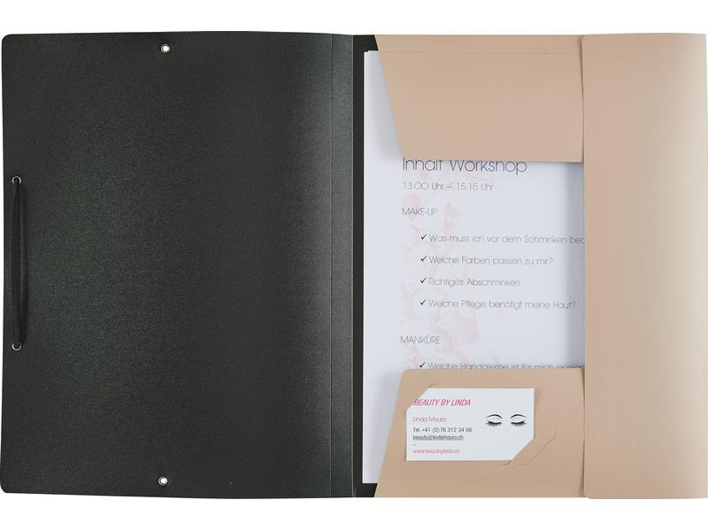 Kolma Gummibandmappe Penda Bliss KolmaFlex A4, Gold