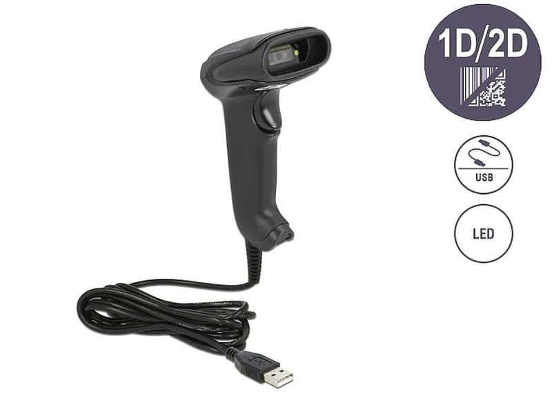 Delock Barcode Scanner 90557 USB 1D / 2D