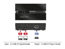 Delock USB-Switch 11491