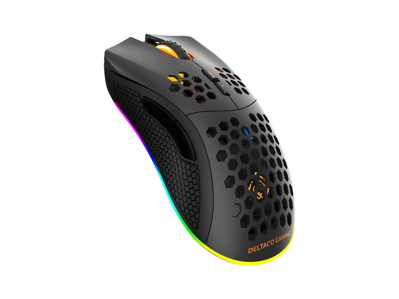DELTACO Gaming-Maus WM80 RGB Schwarz