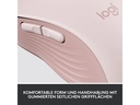 Logitech Mobile Maus Signature M650 L Rosa