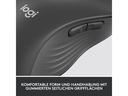 Logitech Mobile Maus Signature M650 L left Graphite