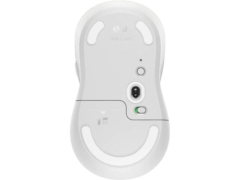 Logitech Mobile Maus Signature M650 L left Weiss